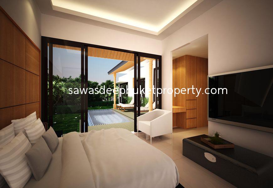 3 Bedroom Pool Villas near Layan Beach for Sale 