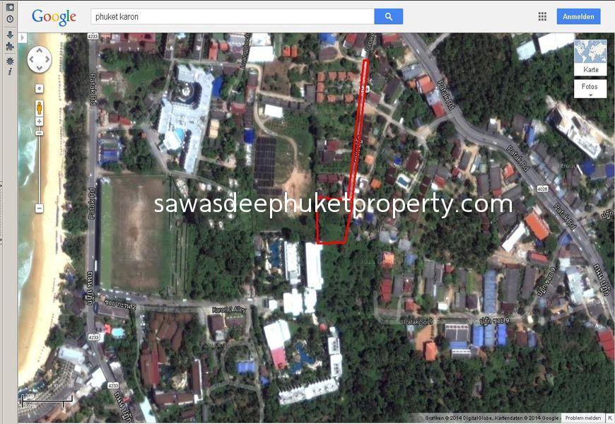 1 Rai 93.7 Tarang Wah Land For Sale in Karon 
