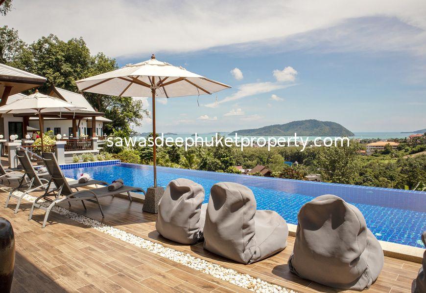 Seaview Pool Villa in Rawai for Sale
