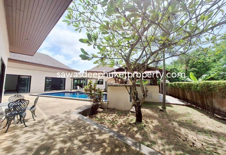 Price Reduced! 3 BR Pool Villa on large 796 Sqm Land in Rawai For Sale