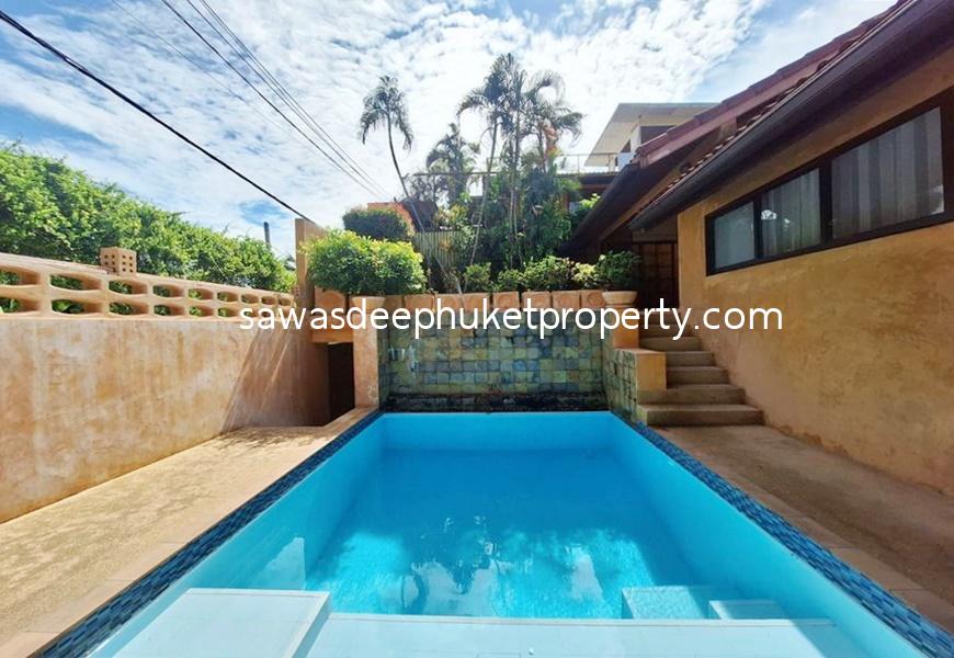 Affordable 3 Bedroom Pool Villa near Nai Harn Baech for Rent