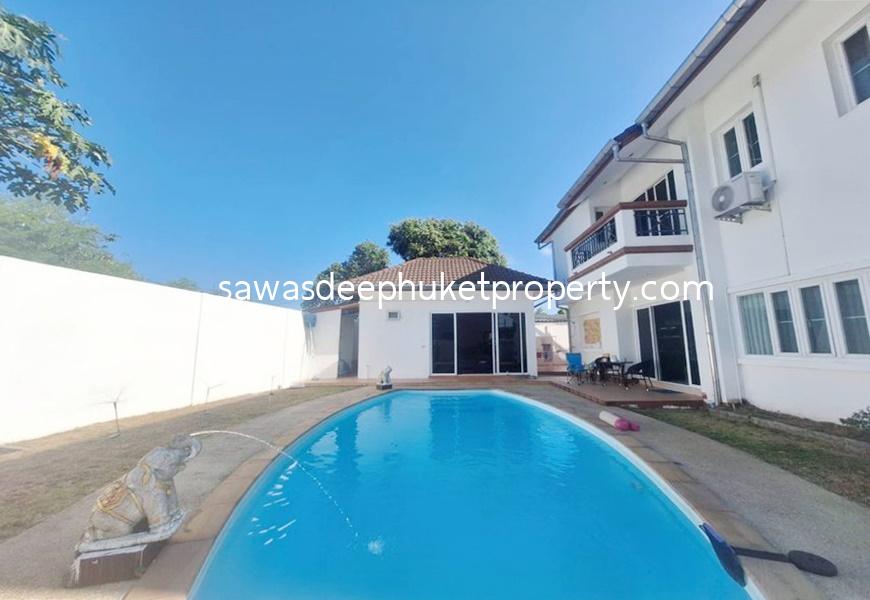 New Listing!  Good Price! 2-Storey House with Private Pool near Chalong Circle for Sale