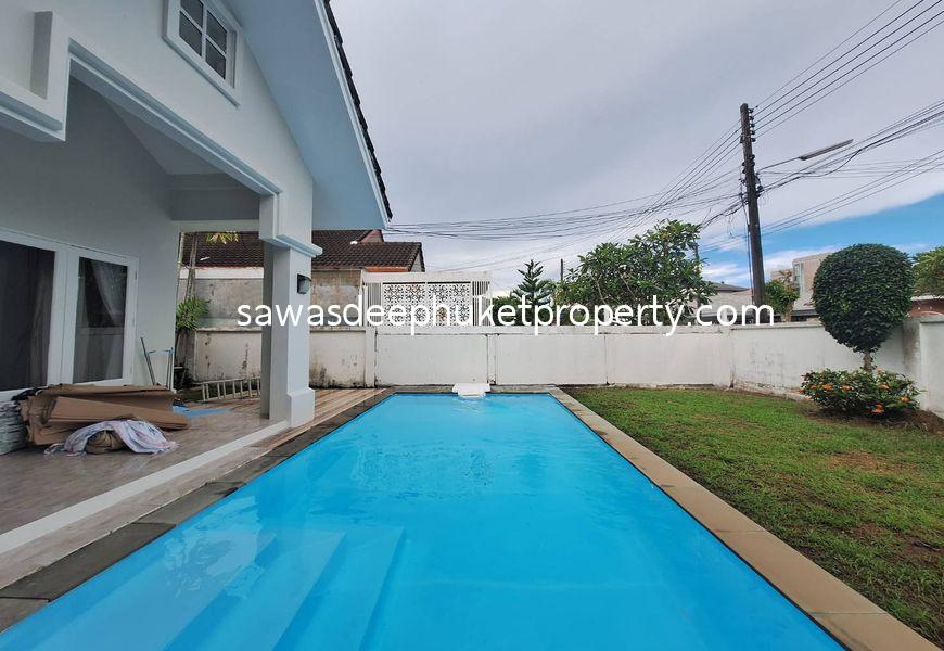 Affordable 3 Bedroom House with Private Pool in Chalong for Rent