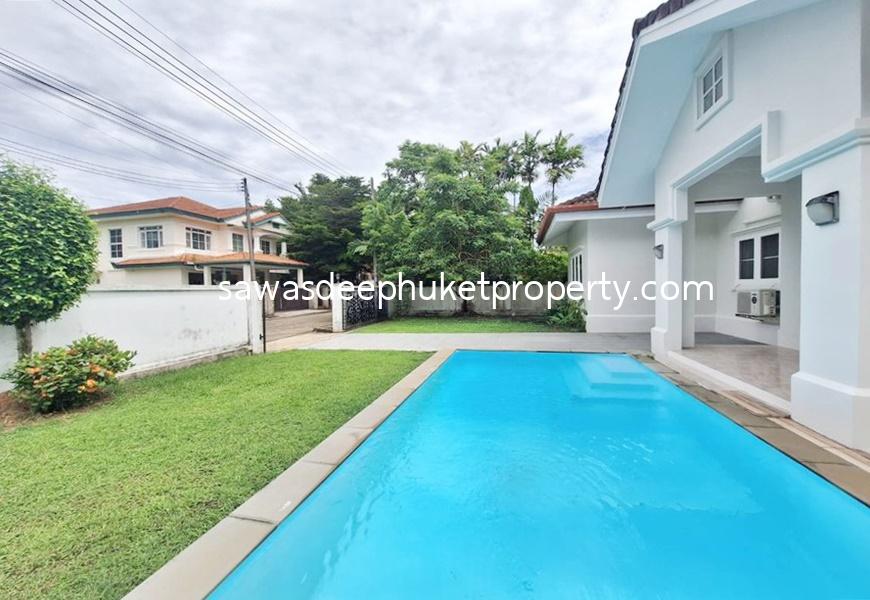 Affordable 3 Bedroom House with Private Pool in Chalong for Rent