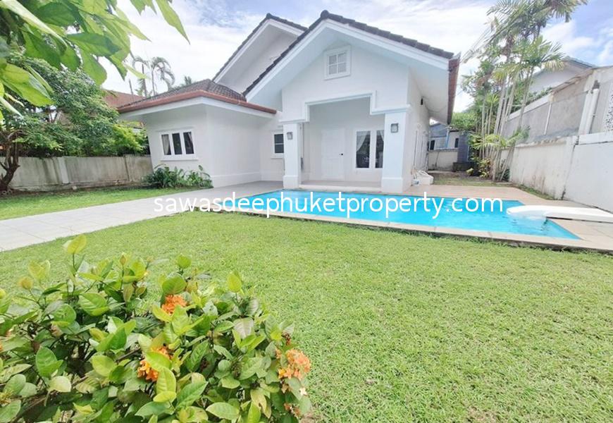 Affordable 3 Bedroom House with Private Pool in Chalong for Rent